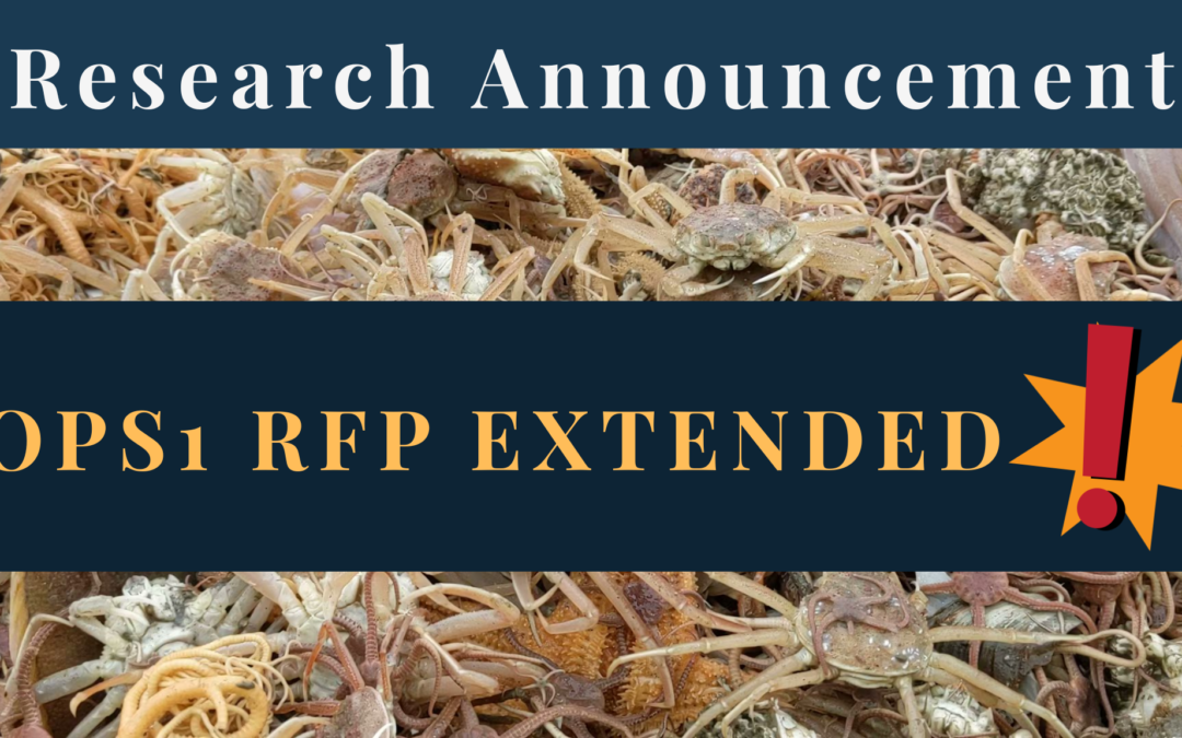 RFP for OPS1 Vessels Extended through 6/17/26